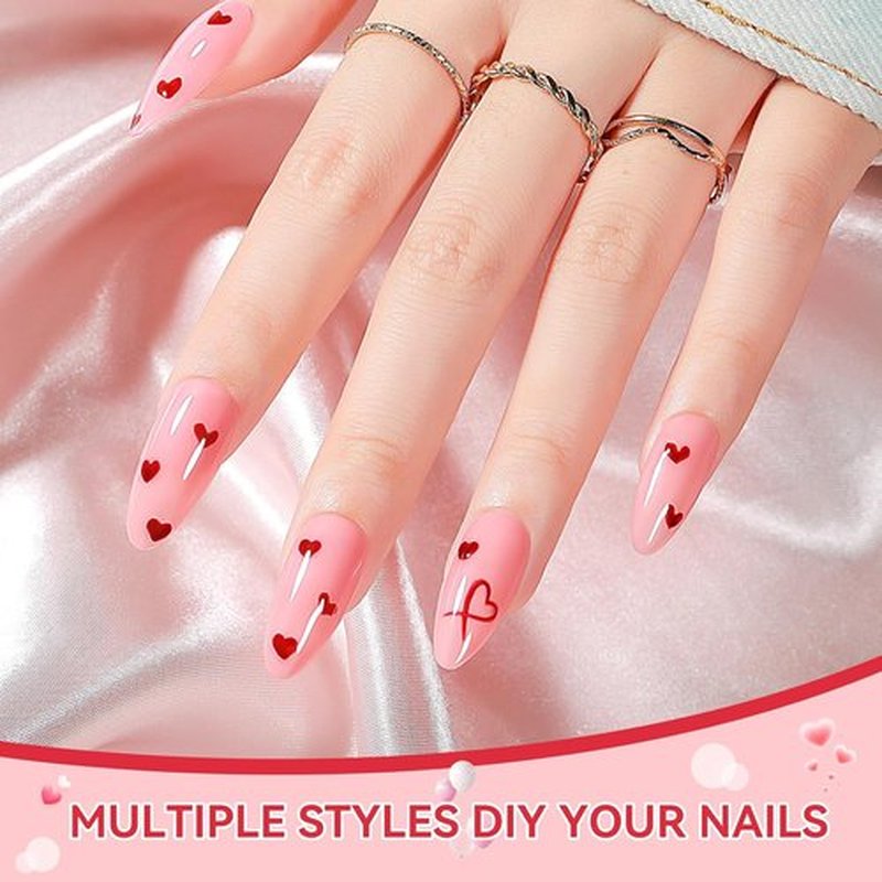 MIZHSE Quick Dry Nail Polish Set - 6 Classic Nude Colors for DIY Nail Art | Perfect Gift for Women