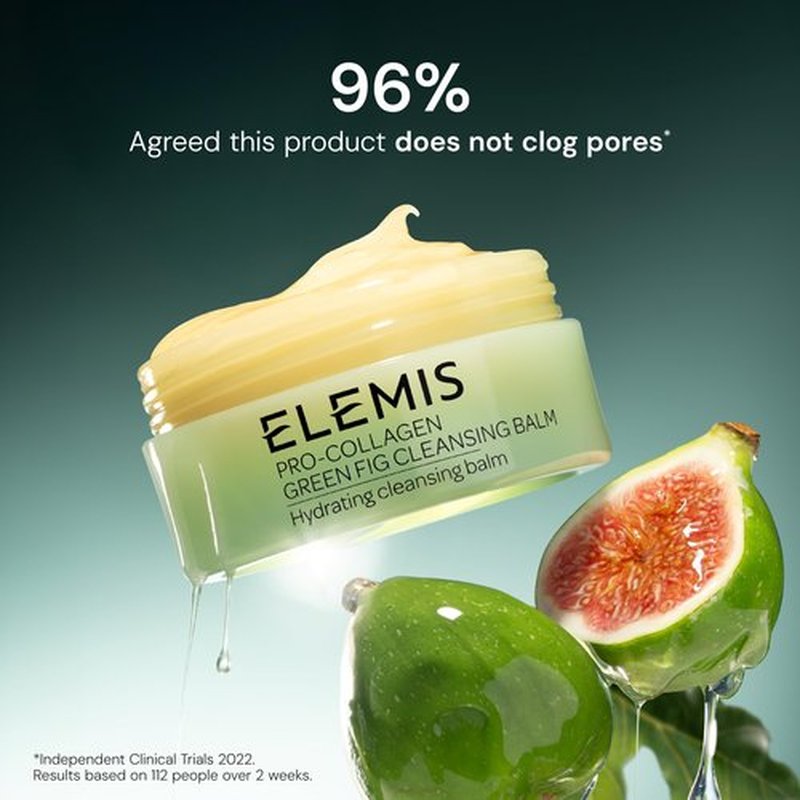 ELEMIS Pro-Collagen Cleansing Balm 3-in-1 Facial Cleanser for All Skin Types, Daily Skincare to Soften, Deep Cleanse & Hydrate, Makeup Remover