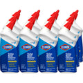 CloroxPro Commercial Solutions, Clorox Manual Toilet Bowl Cleaner with Bleach, Automatic Toilet Cleaner, Fresh Scent, 24 Ounces (Pack of 12) - 00031