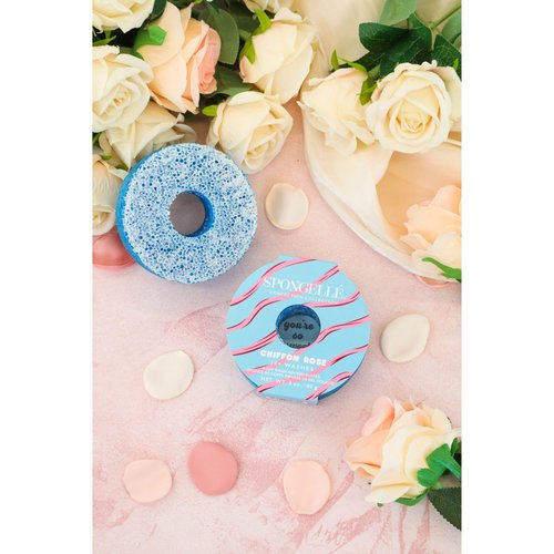 Spongelle Confection Buffer, Chiffon Rose