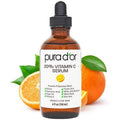 PURA D'OR 20% Vitamin C Facial Serum - Antioxidant Blend with Retinol & Hyaluronic Acid, 4 Oz | Hydrating Skincare for Daily Use