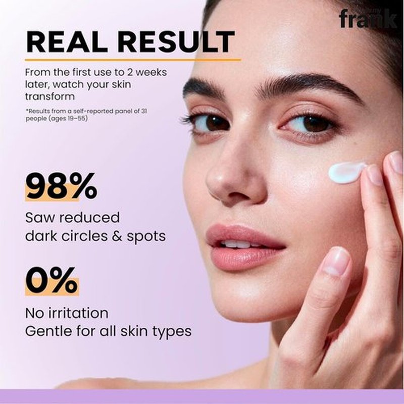 Excuse My Frank - Bakuchiol Age Defense Face & Neck Cream for Puffy Skin, Fine Lines & Dark Circles | 2 Pack