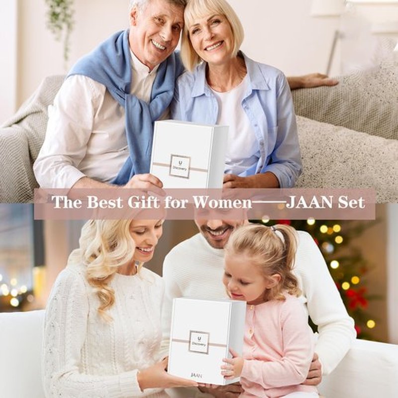 JAAN Korean Skin Care Set for Face, Anti-Aging Facial Moisturizer Lotion and Toner, Deep Hydrating for Face, K Beauty Facial Set, Christmas Gift Set for Women, Korean Skin Care, 4.5 FLOZ*2