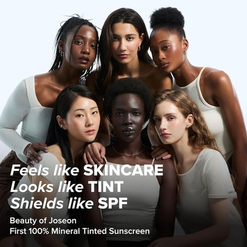 Beauty of Joseon Daily Tinted Fluid Sunscreen - Moisturizing Broad Spectrum SPF 40 | 50ml, 12 Shades