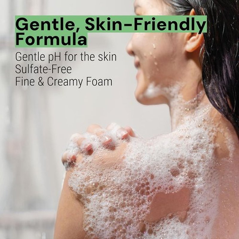 Panier des Sens - Almond Body Wash - Gentle Moisturizing Shower Gel for All Skin Types - 6.8 Fl Oz, Vegan & SLS Free