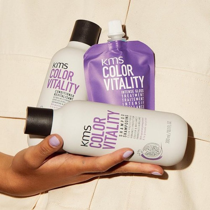 KMS ColorVitality Conditioner - Nourishing Formula for Vibrant Color-Treated Hair | 33.8 oz