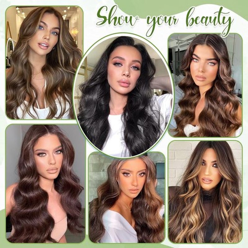 Clip in Hair Extensions Real Human Hair, 18inch/8pcs Seamless Invisible Human Hair Clip in Extensions for Women, 10A Brazilian Virgin Remy Human Hair Extensions Clip ins Double Weft 70g Natural Black
