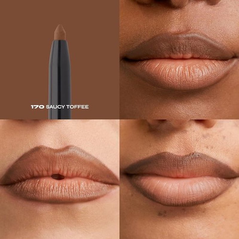 Milani Understatement Lipliner Pencil - Highly Pigmented Retractable Soft Lip Liner - Saucy Toffee