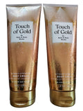 Bath & Body Works Touch of Gold Ultimate Hydration Body Cream 8 Ounces Pack of 2