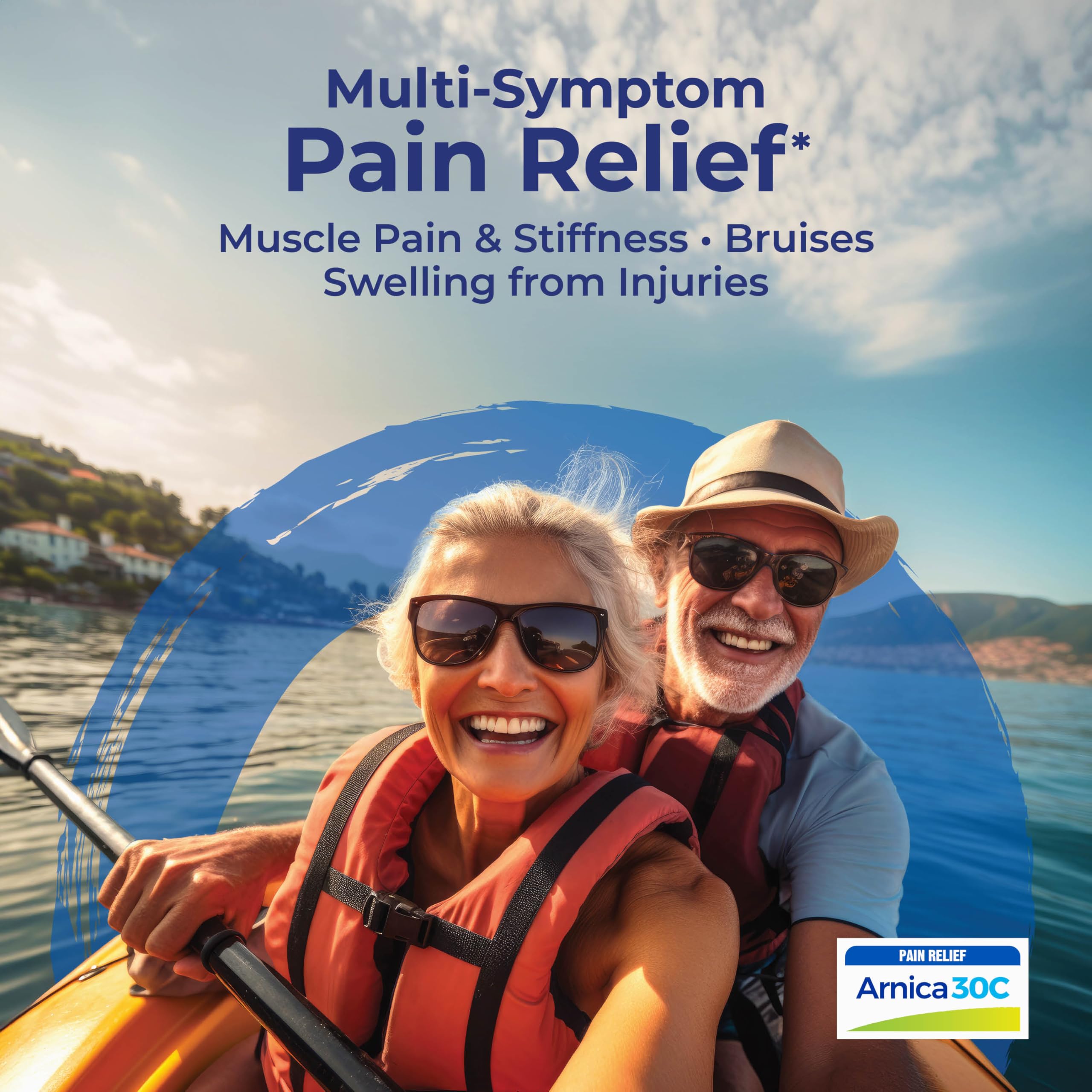 Boiron Arnica Montana 30C for Muscle Pain, Stiffness, Swelling from Injuries & Bruises - 80 Pellets