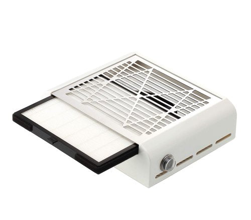 Miss Sweet Electric Nail dust Collector for Manicure (Sweet White)