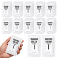 Lilingsty Shaving Cream Bulk, 12ml/0.42fl Oz Travel Shaving Cream, Individually Packaged, Suitable For Travel, Hotels, Home, Camping, Charities, Homeless People (300-PACK)