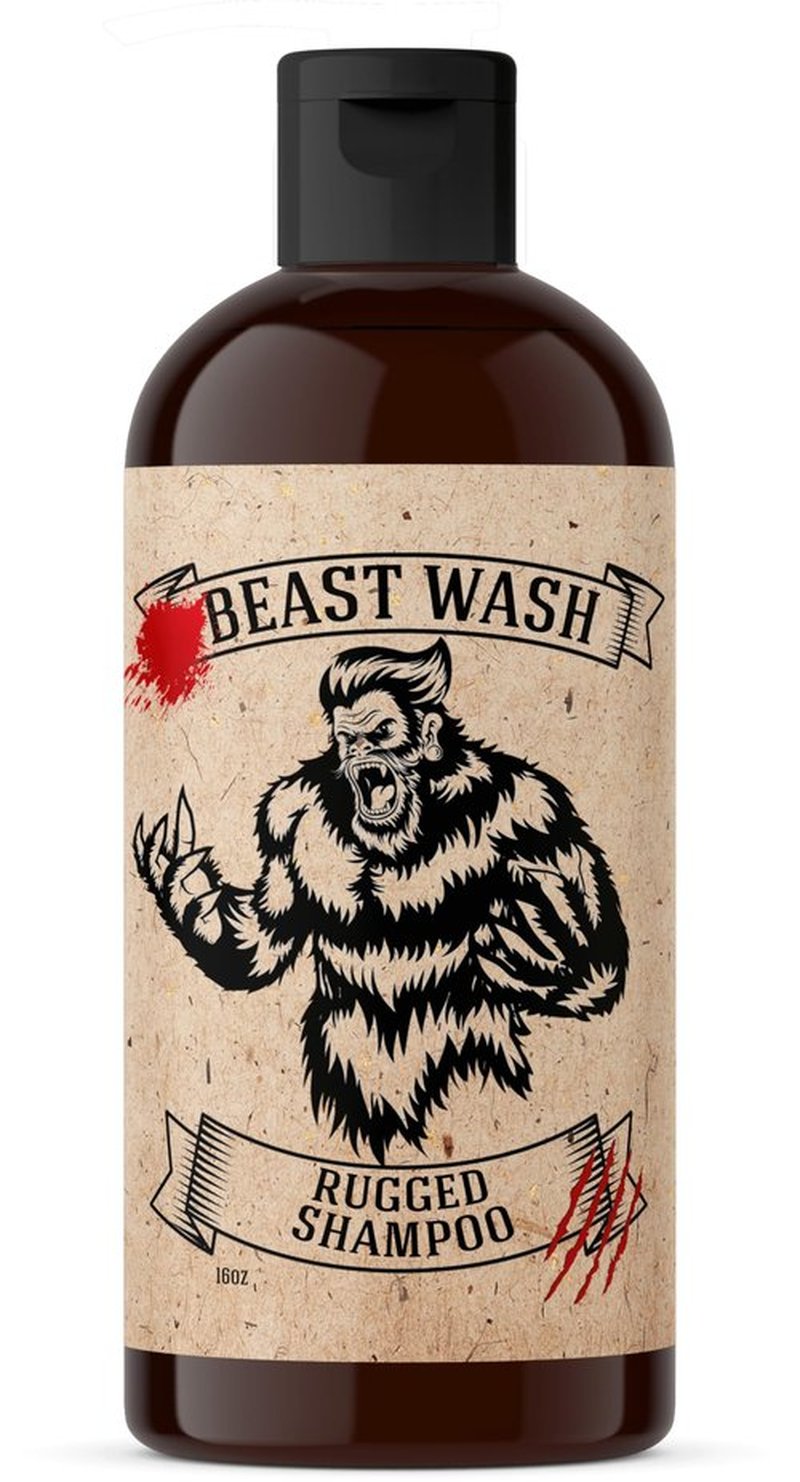 Johnny Slicks Shampoo - Supports Hair Hydration & Volume - Organic Oils & Natural Cleanse - Castor Oil, Aloe Vera, Jojoba - Rugged Scent - 8 oz