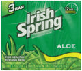 Irish Spring Deodorant Bath Bar Aloe,3.75 Ounce, 3 Count
