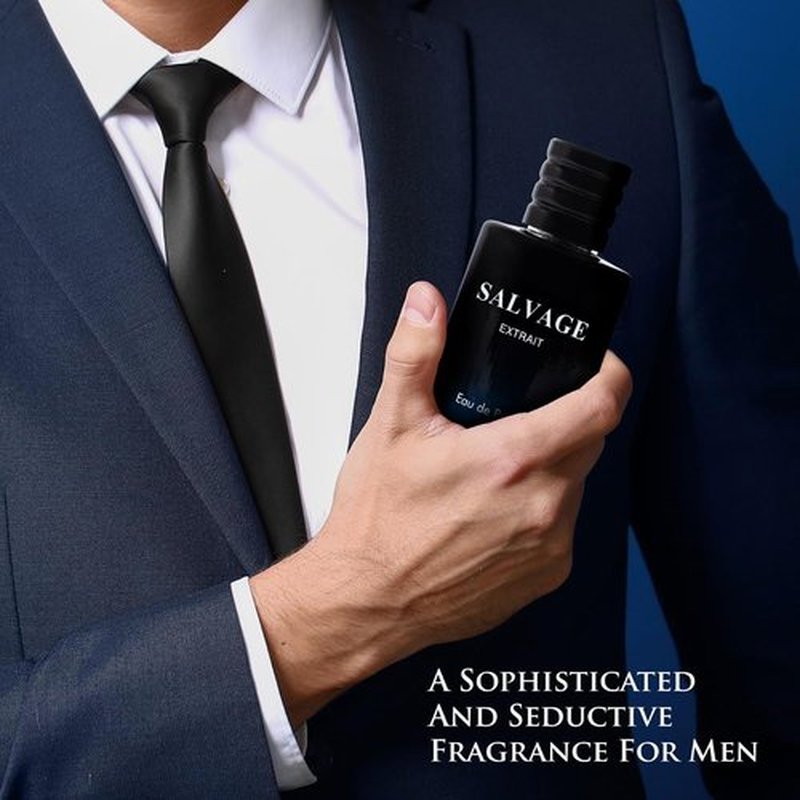 Salvage Extrait Eau De Parfum for Men - Grapefruit & Spices | Elegant 100ml Cologne for Daily Wear