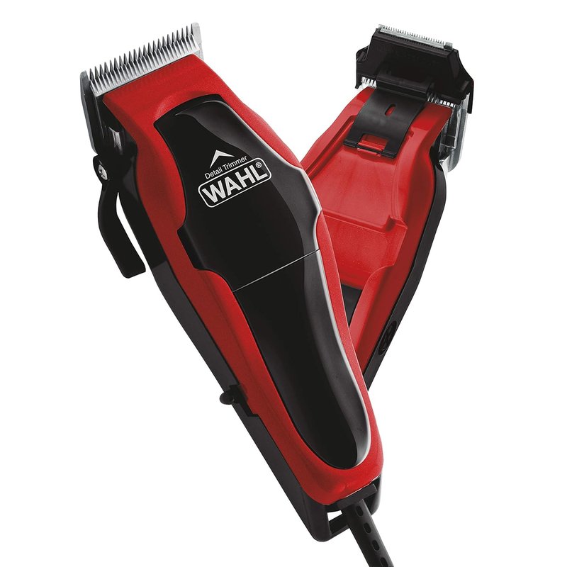 Wahl USA Hair Clipper - 2-in-1 Corded Clipper & Pop-Up Trimmer Kit for Men's Grooming | Model 79900-1501P