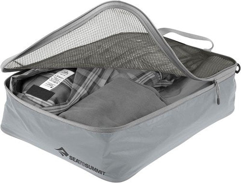 Sea to Summit Travel System - Clear Zip Pouch with TSA-Approved Bottles & Garment Mesh Bag
