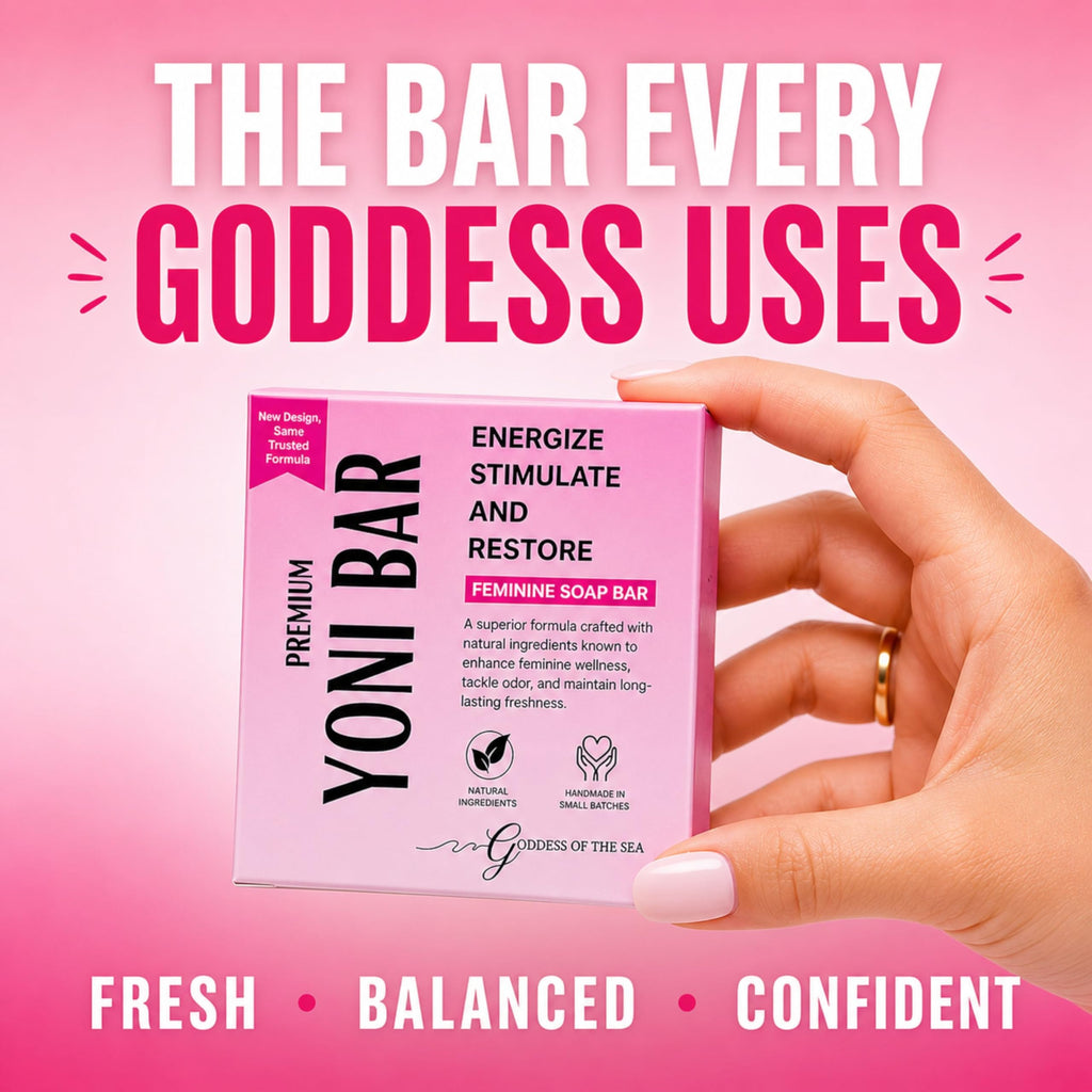Premium Yoni – Natural Feminine Care Soap for pH Balance, Odor Control & Hydration | Organic Herbal Ingredients | Gentle Yet Effective for Daily Intimate Hygiene | Handmade & Vegan (3oz)