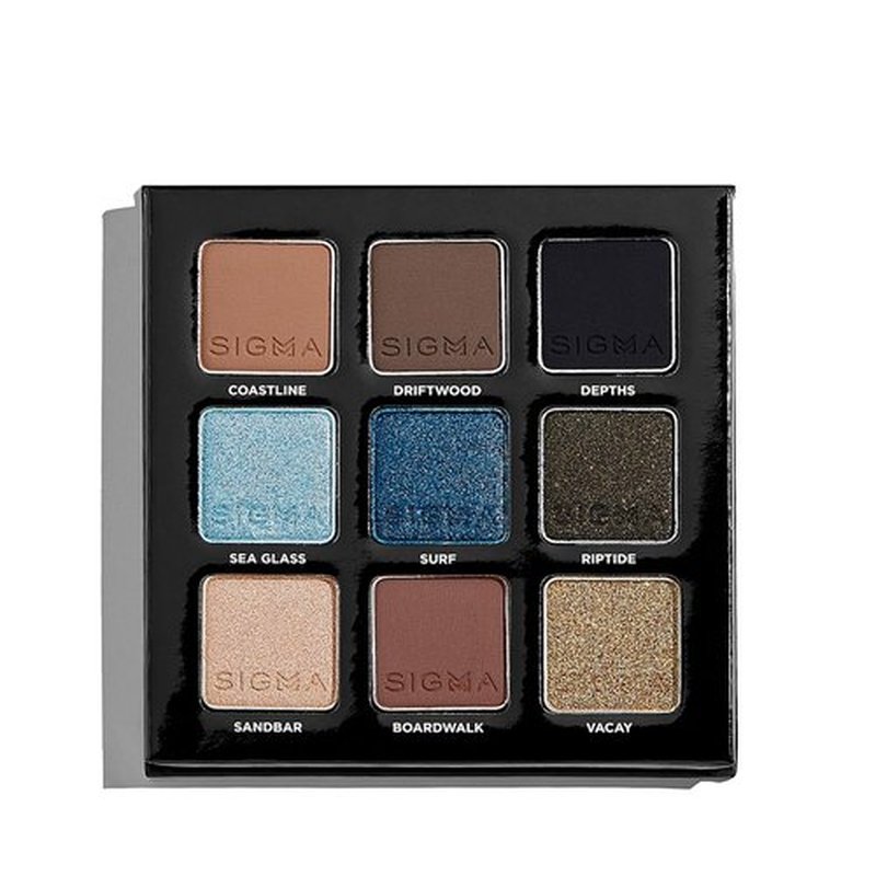 Sigma Beauty Beachy Eyeshadow Palette - Vibrant Shades for Stunning Summer Looks