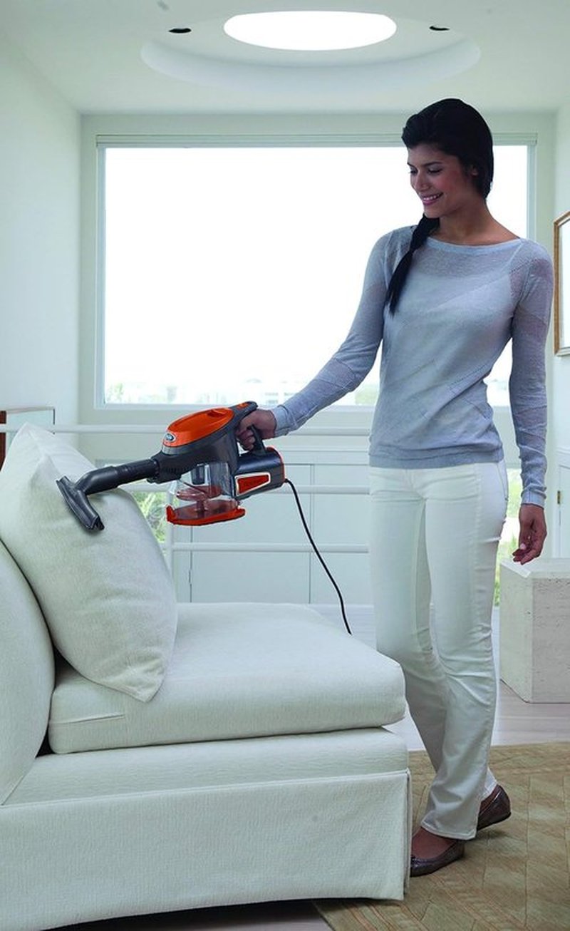 Shark Rocket HV302 Ultra-Light Corded Vacuum - Versatile Carpet & Hard Floor Cleaner, Orange