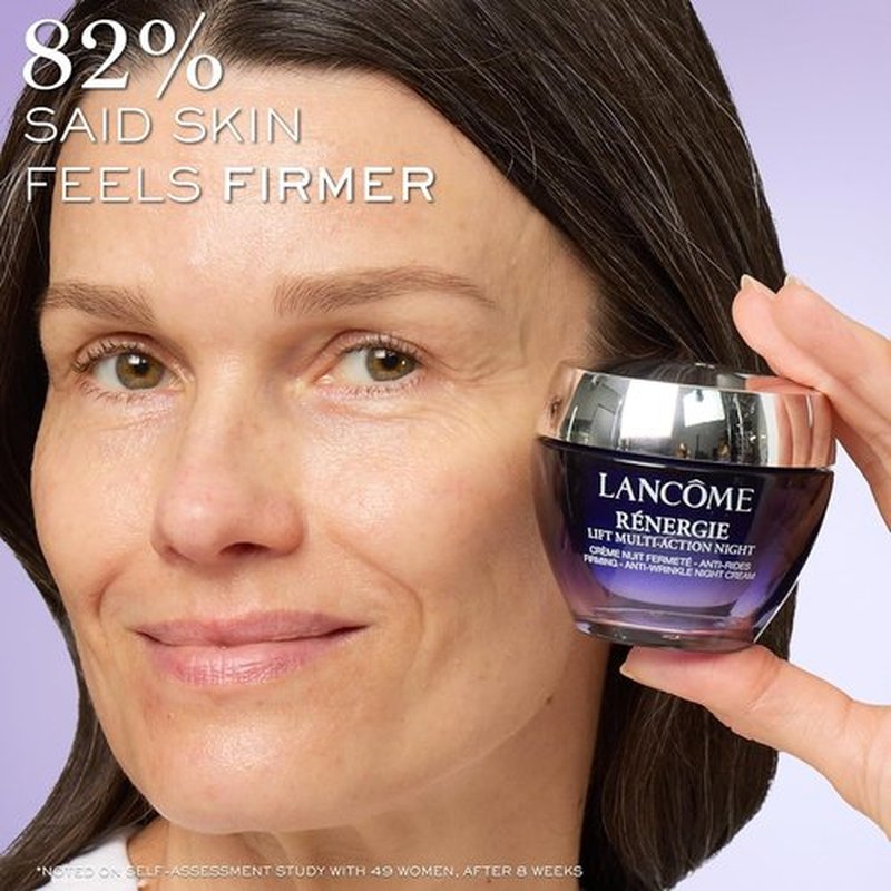 Lancôme Rénergie Lift Multi-Action Night Cream - Anti-Aging Hydrating & Firming Moisturizer with Hyaluronic Acid