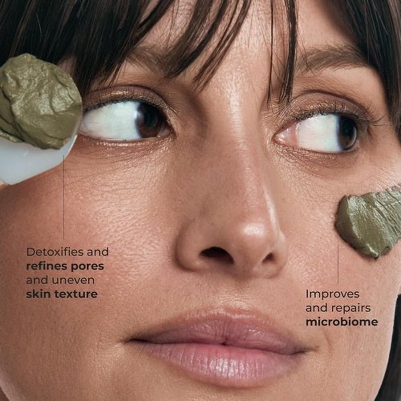 Borghese Advanced Fango Active Mud Mask - Nourishing Exfoliating Face Treatment with Bentonite Clay & Hyaluronic Acid for All Skin Types
