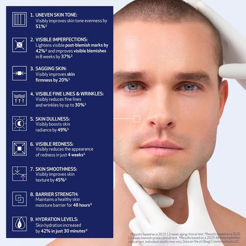 Obagi NU-GEN NAD+ Cellular Renewal Face Serum - Anti-Aging Formula with Niacinamide & NMN for Wrinkle Reduction & Hydration