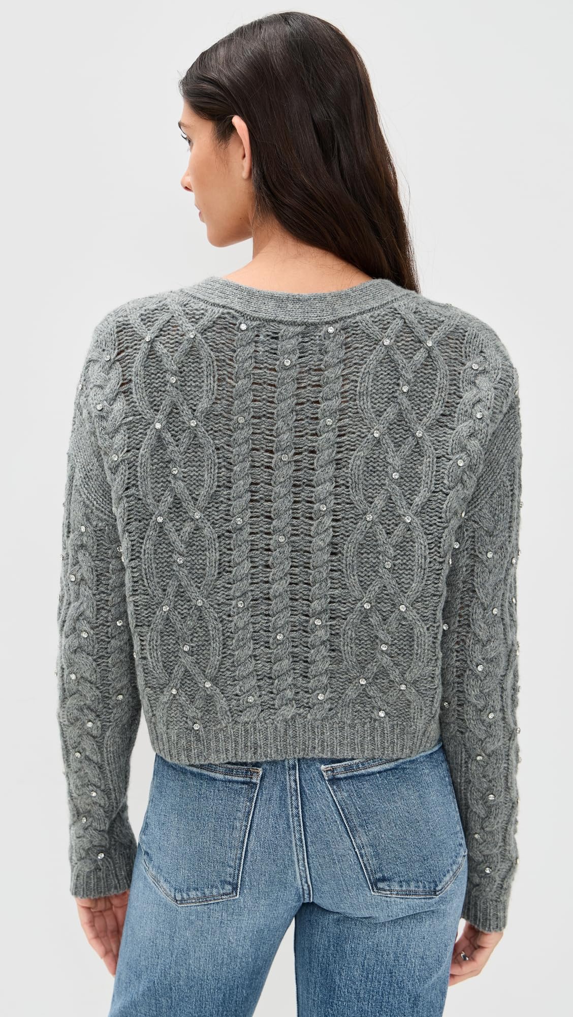 LE BOP Women's Sophie Gemstone Sweater