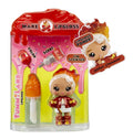 Yummiland Lip Gloss Doll - Amber Cinnamon, with DIY Lip Gloss Kit, Ages 4+