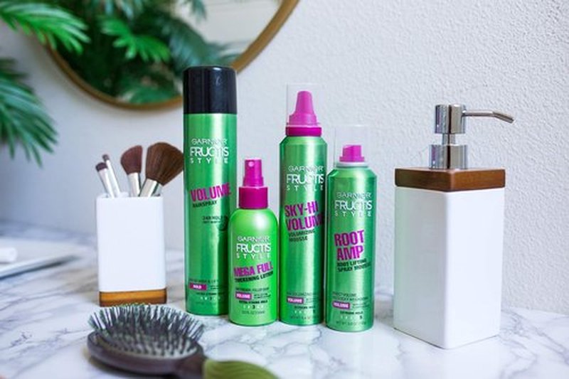 Garnier Fructis Style Sky-Hi Volume Mousse - Lightweight Volumizing Formula | 6.4 oz