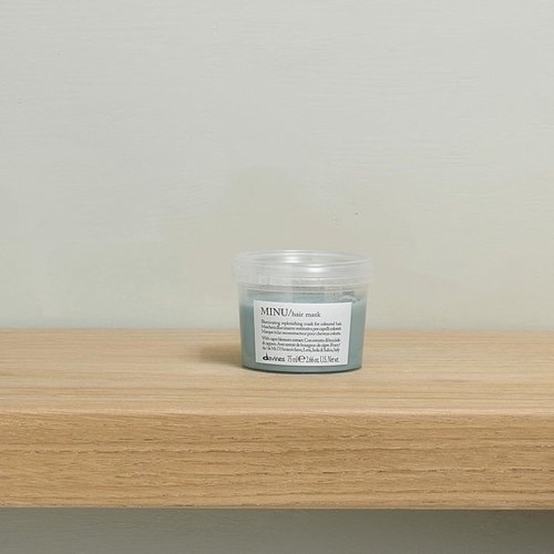 Davines MINU Hair Mask - Nourishing Treatment for Color Treated Hair | Smooth & Shine Boost