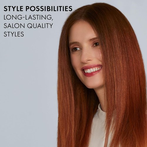 Hot Tools Pro Artist Nano Ceramic Flat Iron - Wide Plate for Quick Styling (1-1/4 Inch)