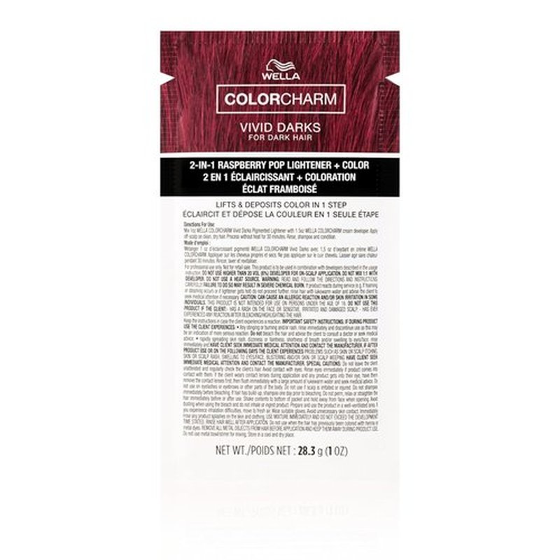 ColorCharm Vivid Darks - 2-in-1 Lightener & Permanent Cream Color | Nourishing Vegan Formula | 2 Fl Oz
