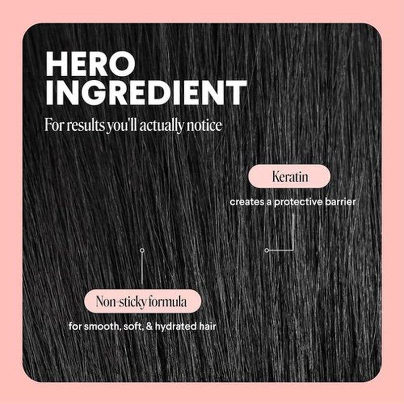 Monday Haircare Smooth Heat Protectant with Keratin - 6 oz | Pack of 2 for Polished, Sleek Hair