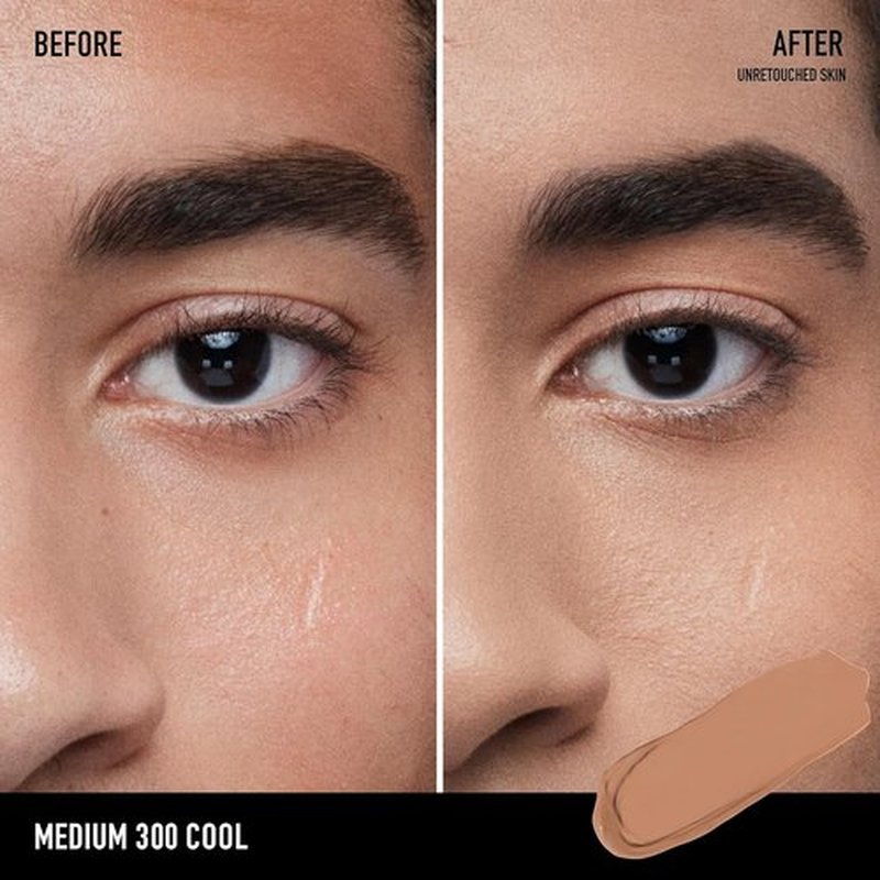 bareMinerals BAREPRO 16HR Natural Matte Concealer - SPF 25, Niacinamide, Longwear for Dark Spots & Blemishes