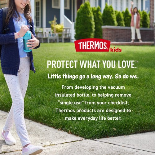 THERMOS FUNTAINER 16 Ounce Hydration Bottle - Durable Plastic with Spout | Mario Design