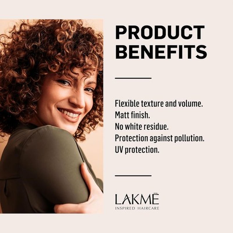 LAKMÉ K.Finish Fresh Texturizing Dry Shampoo - Volumizing Hair Spray for Extra Volume | 6.8 Fl Oz