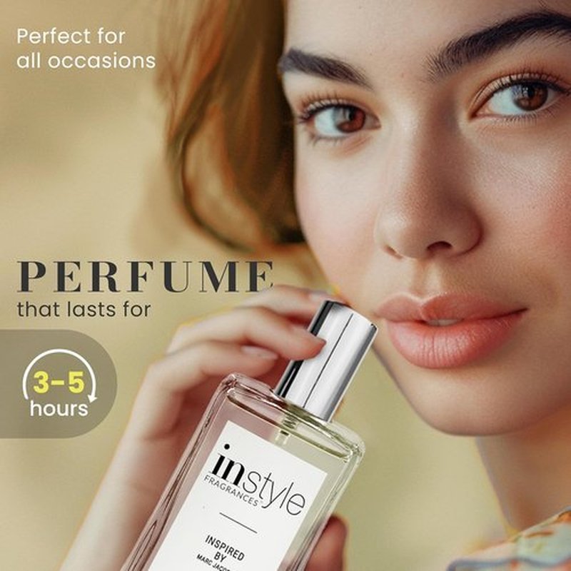 Instyle Fragrances Daisy Inspired Women's Eau de Toilette - Clean, Vegan, Paraben-Free | 3.4 Fl Oz