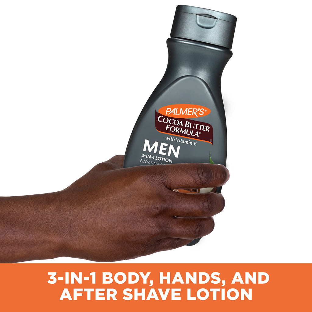 Palmer's Cocoa Butter Formula Men's 3-in-1 Fast Absorbing Face & Body Lotion, 8.5 oz.