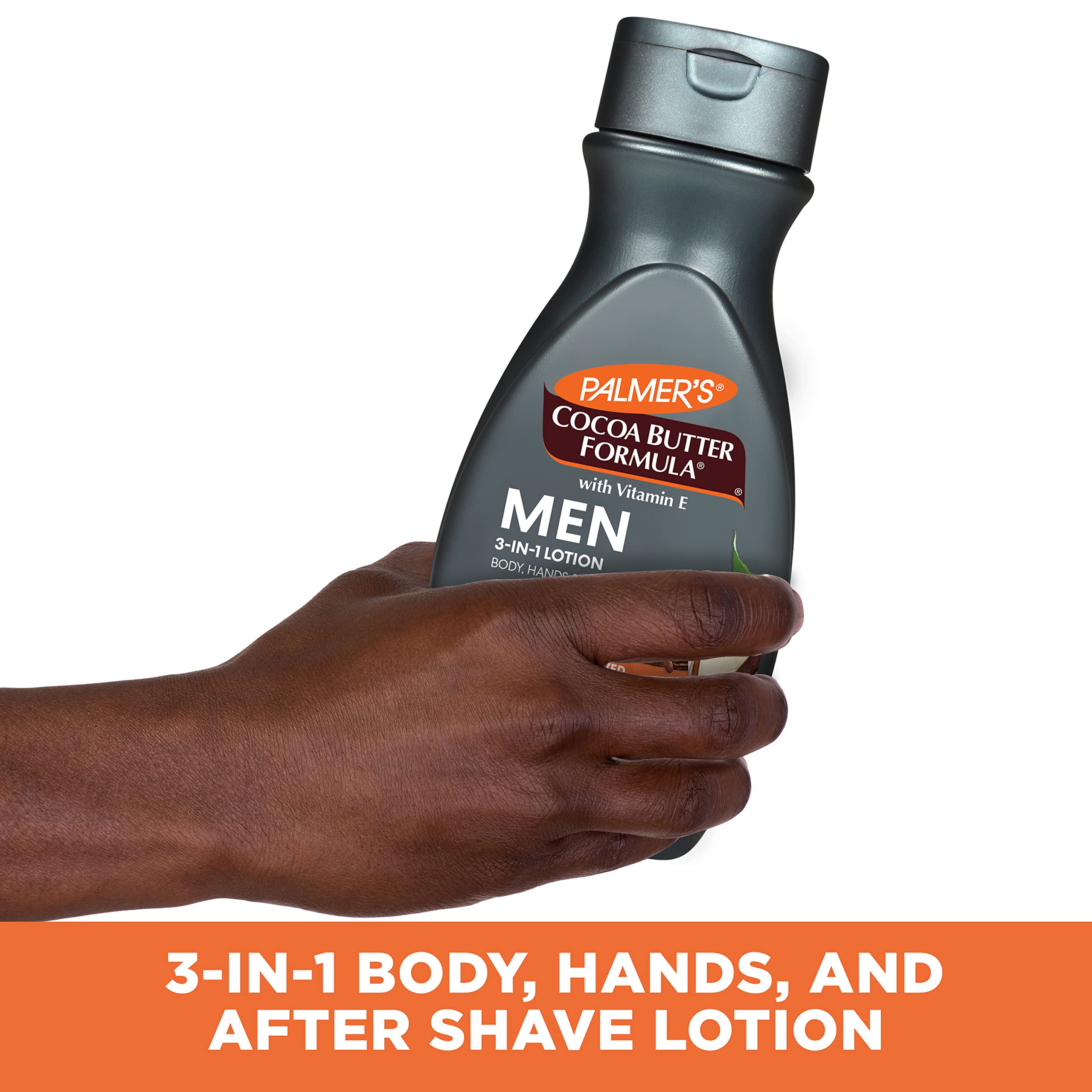 Palmer's Cocoa Butter Formula Men's 3-in-1 Fast Absorbing Face & Body Lotion, 8.5 oz.