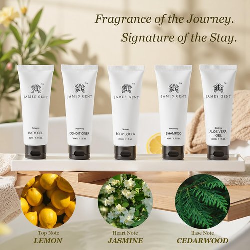 JG JAMES GENT Travel Size Body Lotion Bulk 300 Pack Individually Wrapped Travel Lotion Hotel Size Aloe and Green Tea Extract Infused Hotel Toiletries and Supplies for Guests