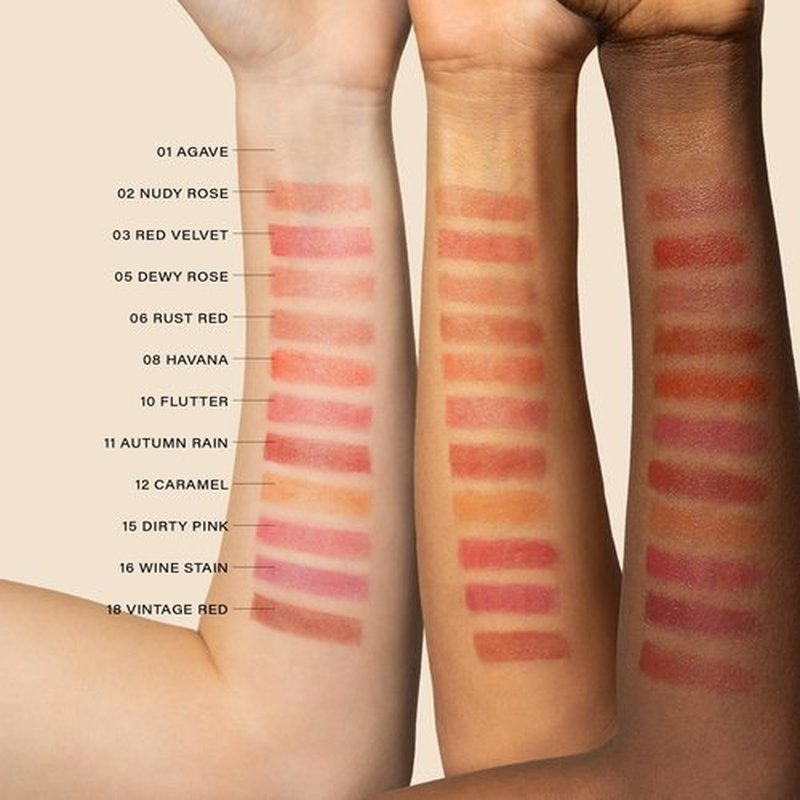Melixir Vegan Lip Butter (12 Colors), Hydrating Tinted Lip Balm Stick, Bee-Free, Petrolatum-Free, Plant-Based, Moisturizes Dry & Chapped Lips With Shea Butter, Sheer, Natural Finish - #11 Autumn Rain