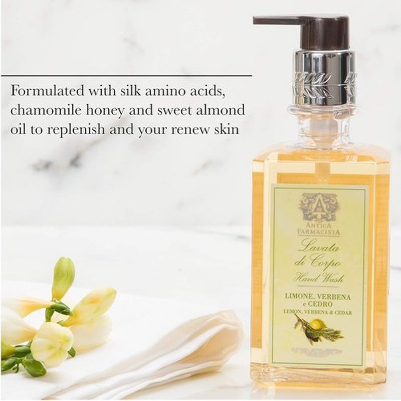 Antica Farmacista Hand & Body Wash - Luxury Hydrating Body Cleanser - Grapefruit Scent, 10 fl oz