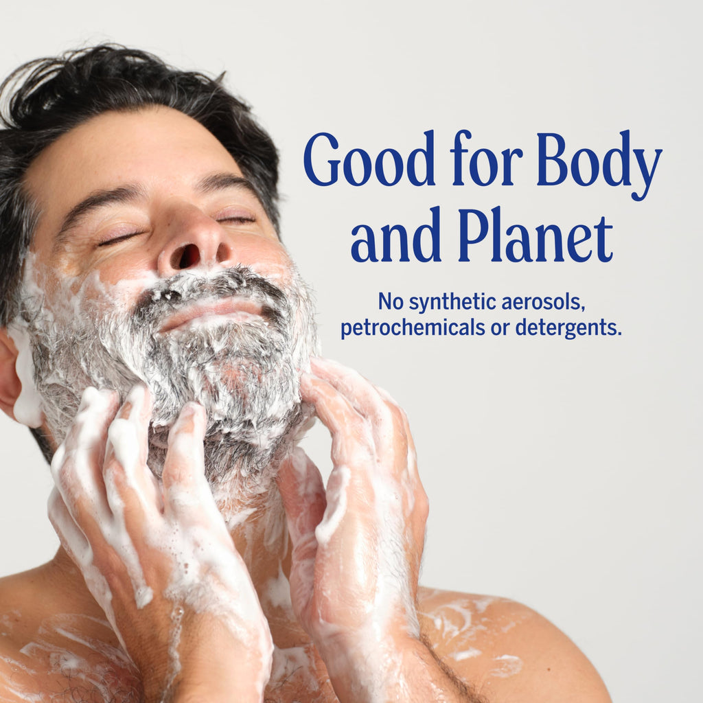 Dr. Bronner's - Organic Shaving Soap (Unscented, 7 Ounce) - Certified Organic, Sugar and Shikakai Powder, Soothes and Moisturizes for Close Comfortable Shave, Use on Face, Underarms and Legs