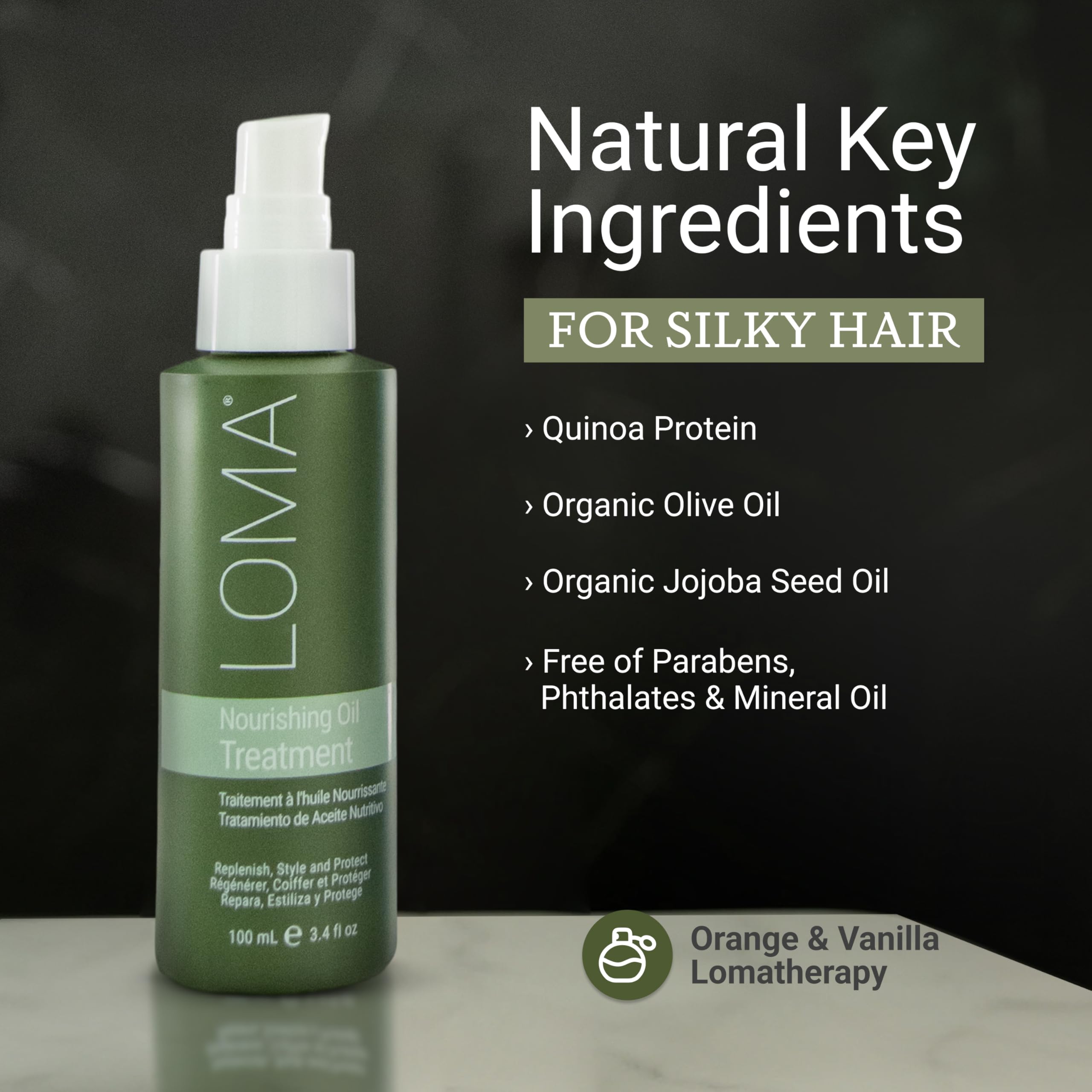 LOMA Nourishing Oil Treatment 33 Ounce (Liter)