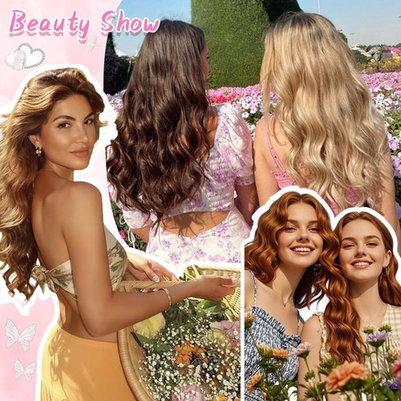 Hair Toppers for Women, 20 Inch Hand Tied Breathable Toppers Hair pieces for Women with Thinning Crown Middle Part Bangs Mix Human Hair Clip in Curly Lightweight Wiglets (Dark Brown, Side Bangs)