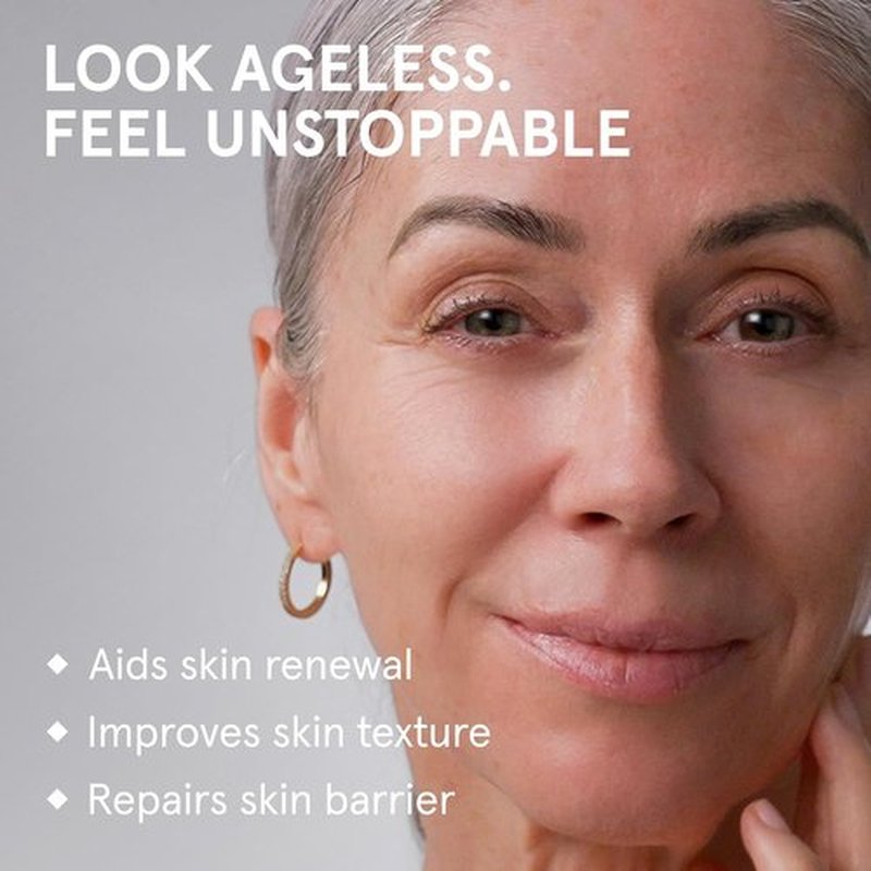 iRestore Retinol Serum for Face - 1% Retinol with Peptides & Hyaluronic Acid - Fragrance-Free Anti-Aging Night Serum for Sensitive Skin
