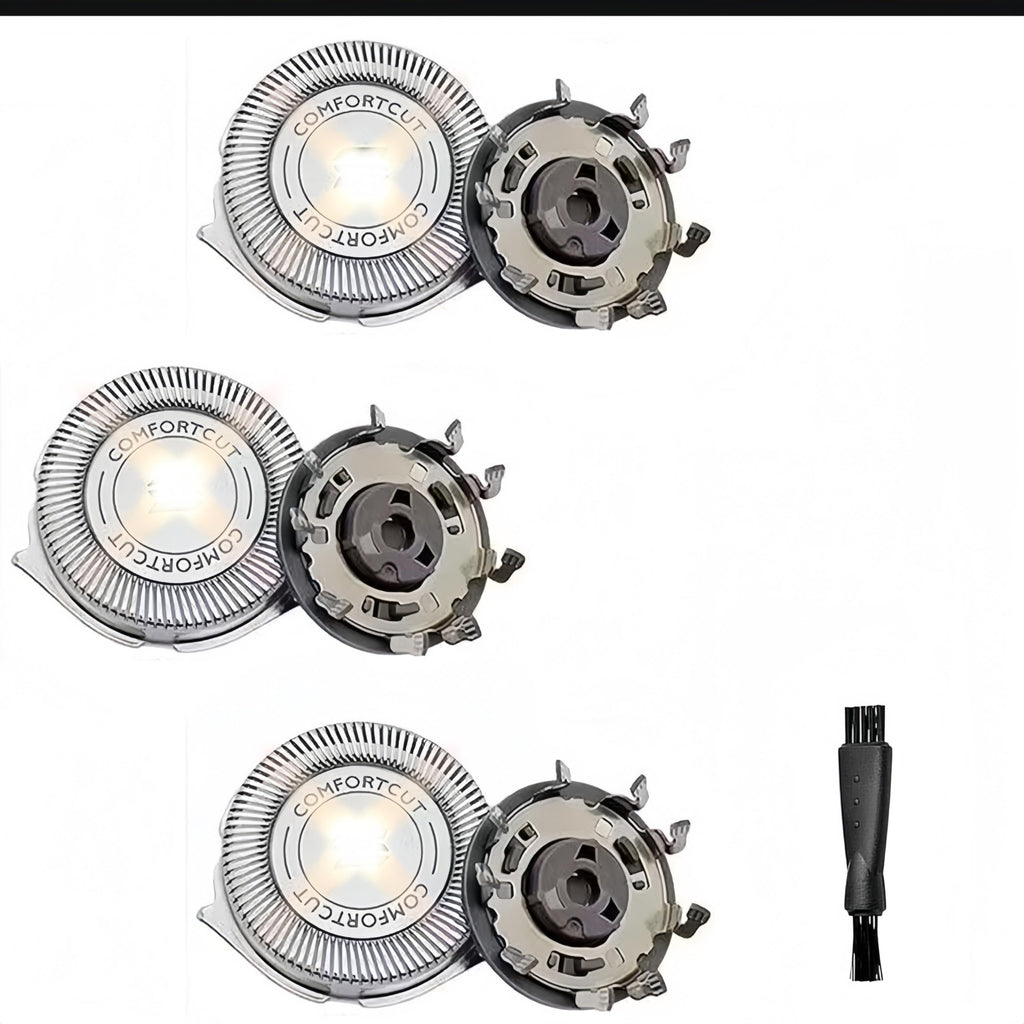 SH30 Replacement Heads for Philips Norelco Series 3000, 2000, 1000 Shavers and S738 Click and Style,sh30 shaving head replacement 3-pack