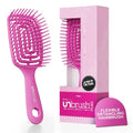 FHI Heat UNbrush Flex Detangling Brush - Ultra-Flexible Pain-Free Hair Detangler with DuoFlex Bristles