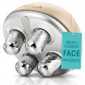DEZALON Face Massager Tool, Eye & Neck Massager, Face Roller, Gold
